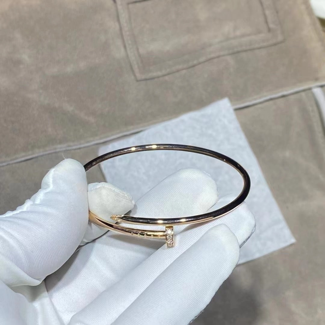 [Raffine]JUSTE BRACELET 2.5MM DIAMONDS