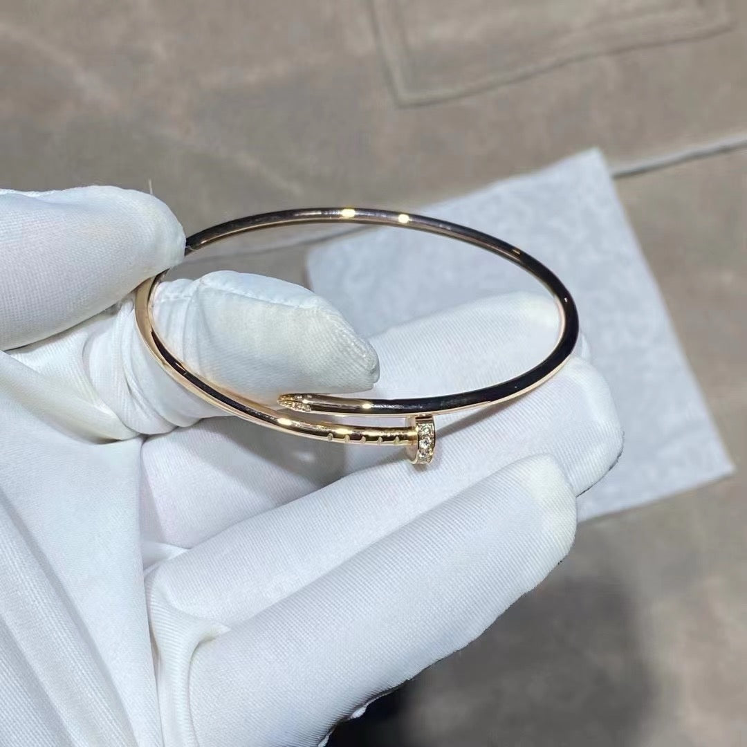 [Raffine]JUSTE BRACELET 2.5MM DIAMONDS