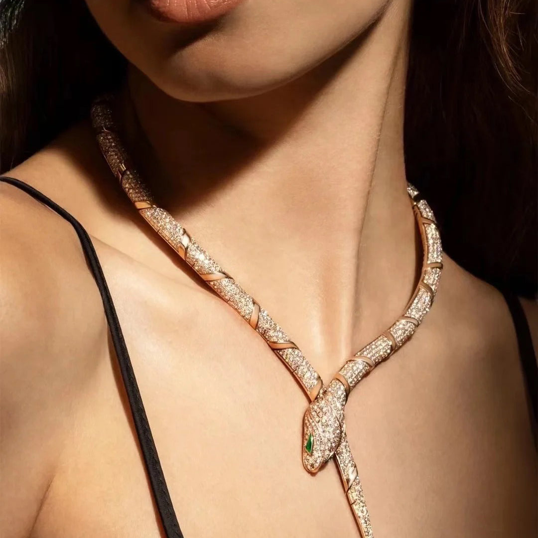 [Raffine]HAUTE COUTURE GOLD SERPENTI NECKLACE
