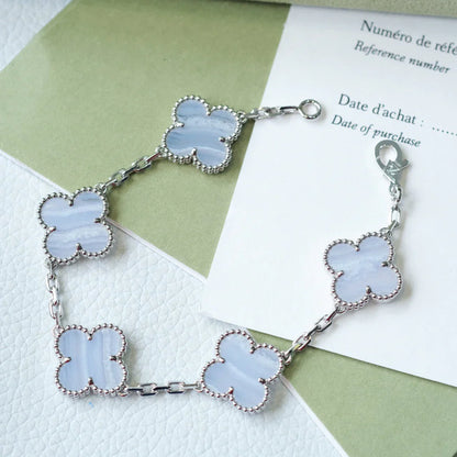 [Raffine] CLOVER 5 MOTIV LILA CHALZEDON ARMBAND KOLLEKTION