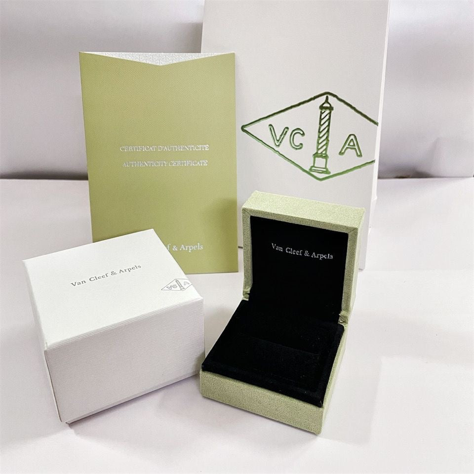 [Raffine] VA CLOVER PULSERA COLLAR ANILLO CAJA BOLSA DE REGALO