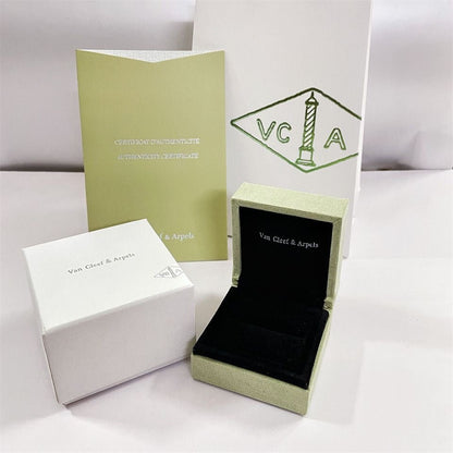 [Raffine] VA CLOVER PULSERA COLLAR ANILLO CAJA BOLSA DE REGALO