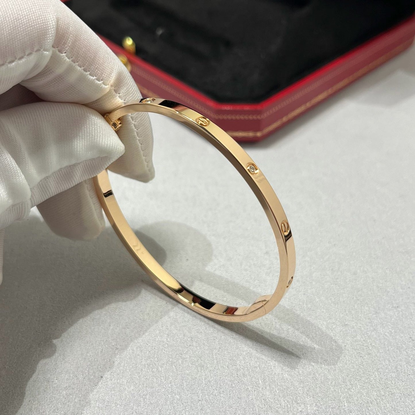 [Raffine]LOVE BRACELET 3.65MM 6 DIAMONDS
