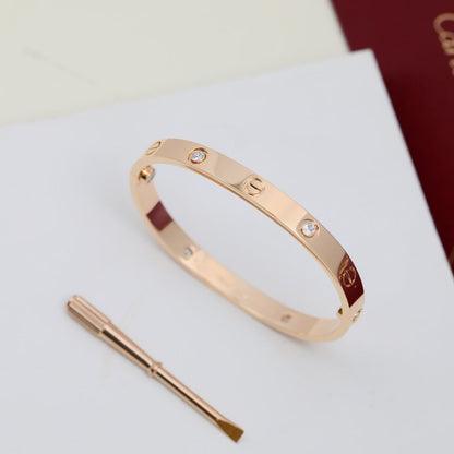 [Raffine]LOVE BRACELET 6.1MM 4 DIAMONDS