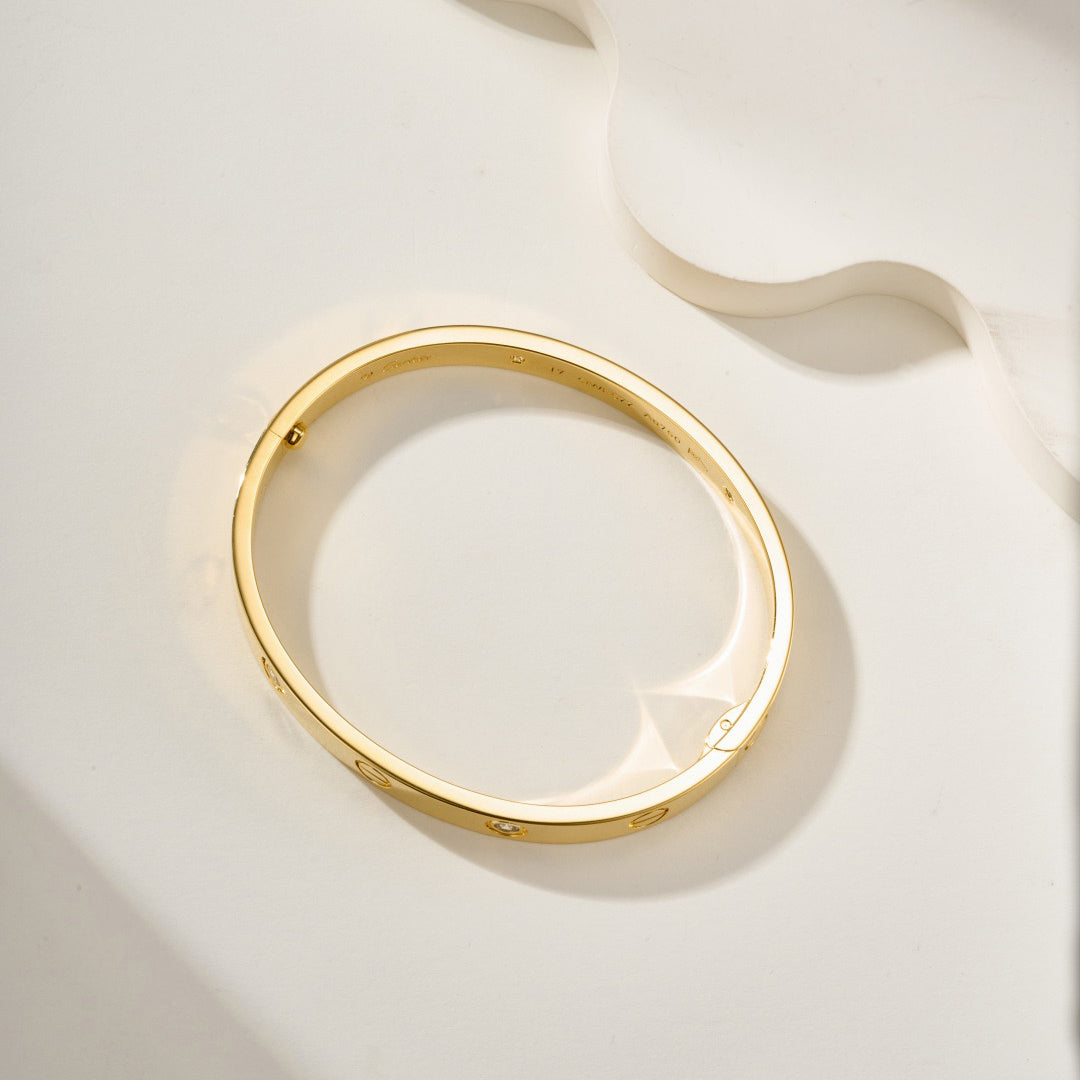[Raffine]LOVE BRACELET 6.1MM 4 DIAMONDS