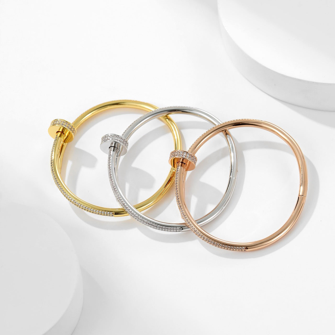 [Raffine]JUSTE BRACELET 3.5MM ALL DIAMONDS