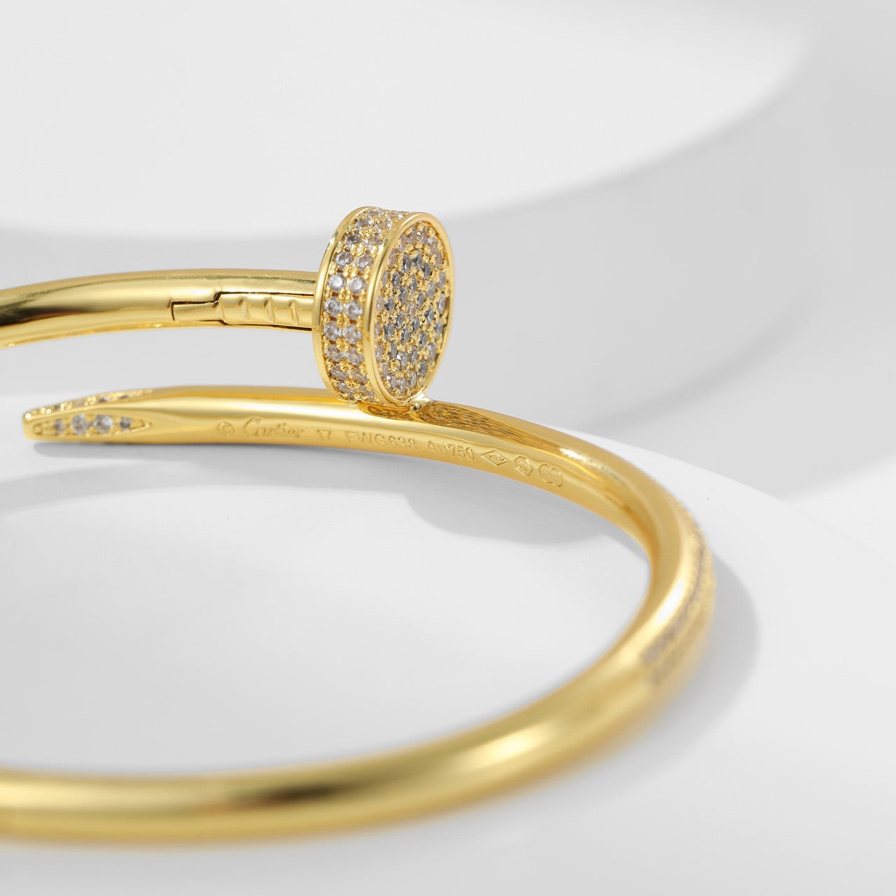 [Raffine]JUSTE BRACELET 3.5MM ALL DIAMONDS