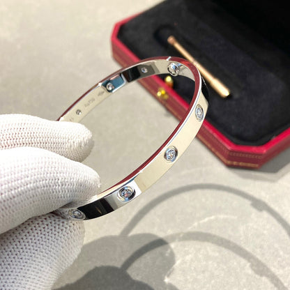 [Raffine]LOVE BRACELET 6.1MM 10 DIAMONDS
