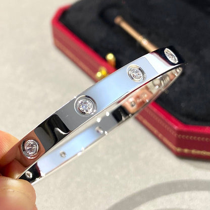 [Raffine]LOVE BRACELET 6.1MM 10 DIAMONDS