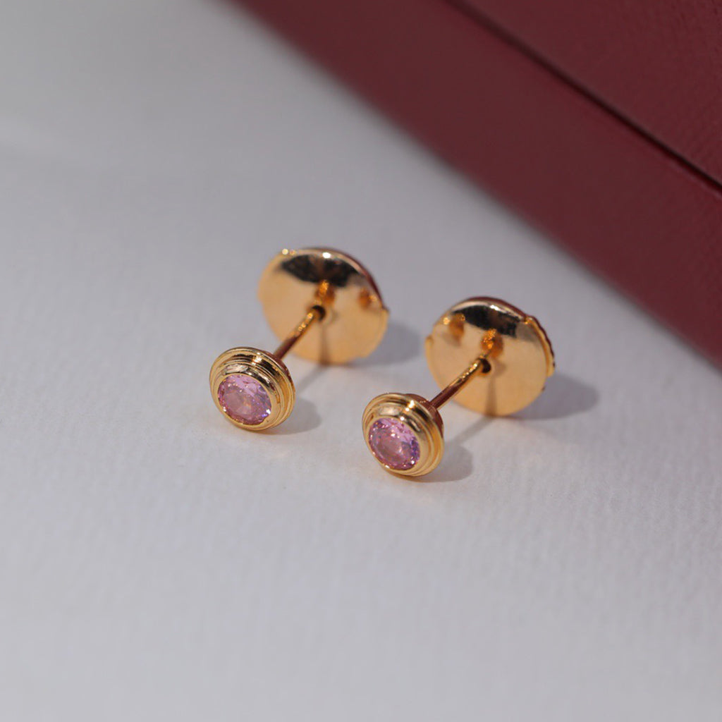 [Raffine]DAMOUR PING DIAMOND EARRINGS
