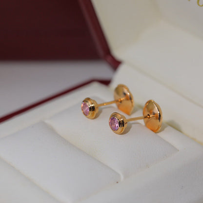 [Raffine]DAMOUR PING DIAMOND EARRINGS