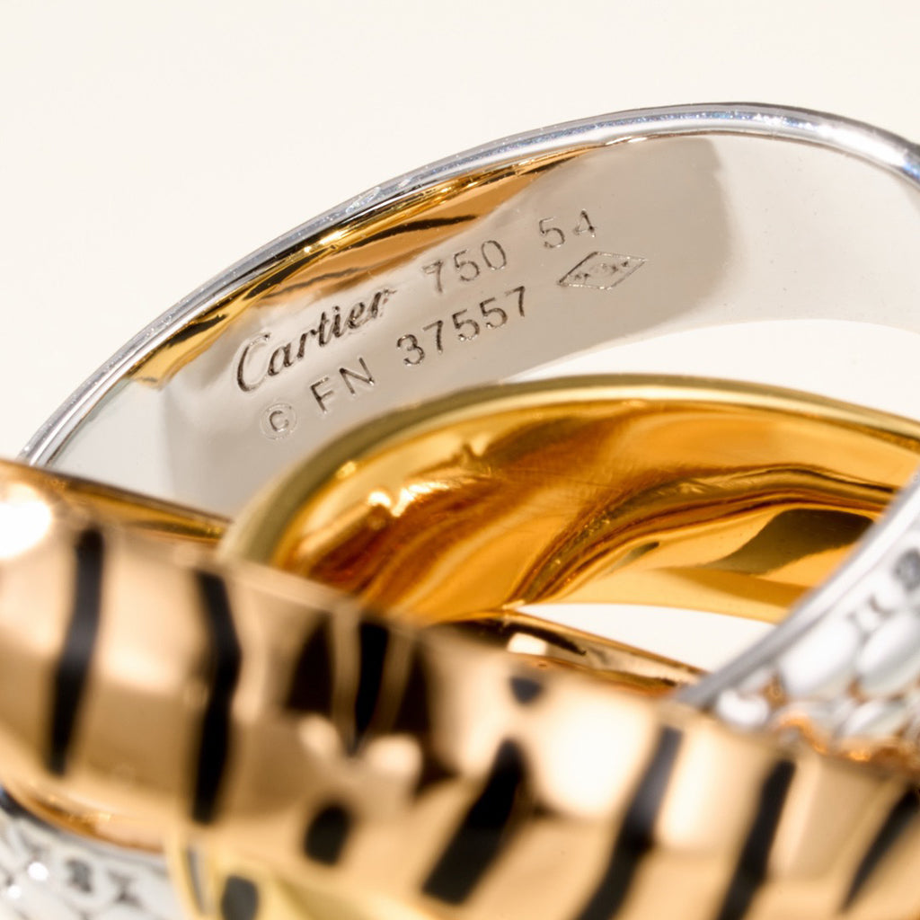 [Raffine] TRINITY  RING LEOPARD PRINT