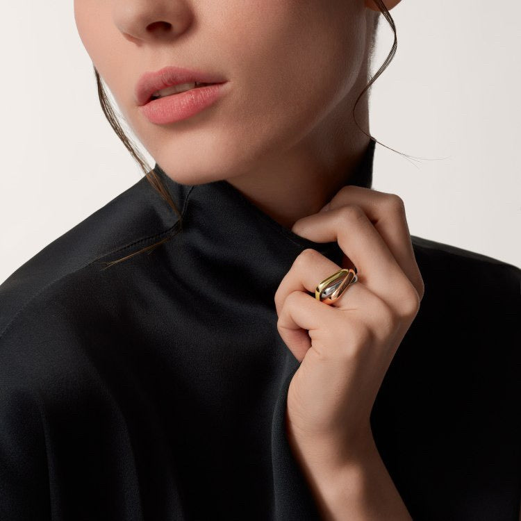 [Raffine] TRINITY 3.5MM CUSHION RING COLLECTION