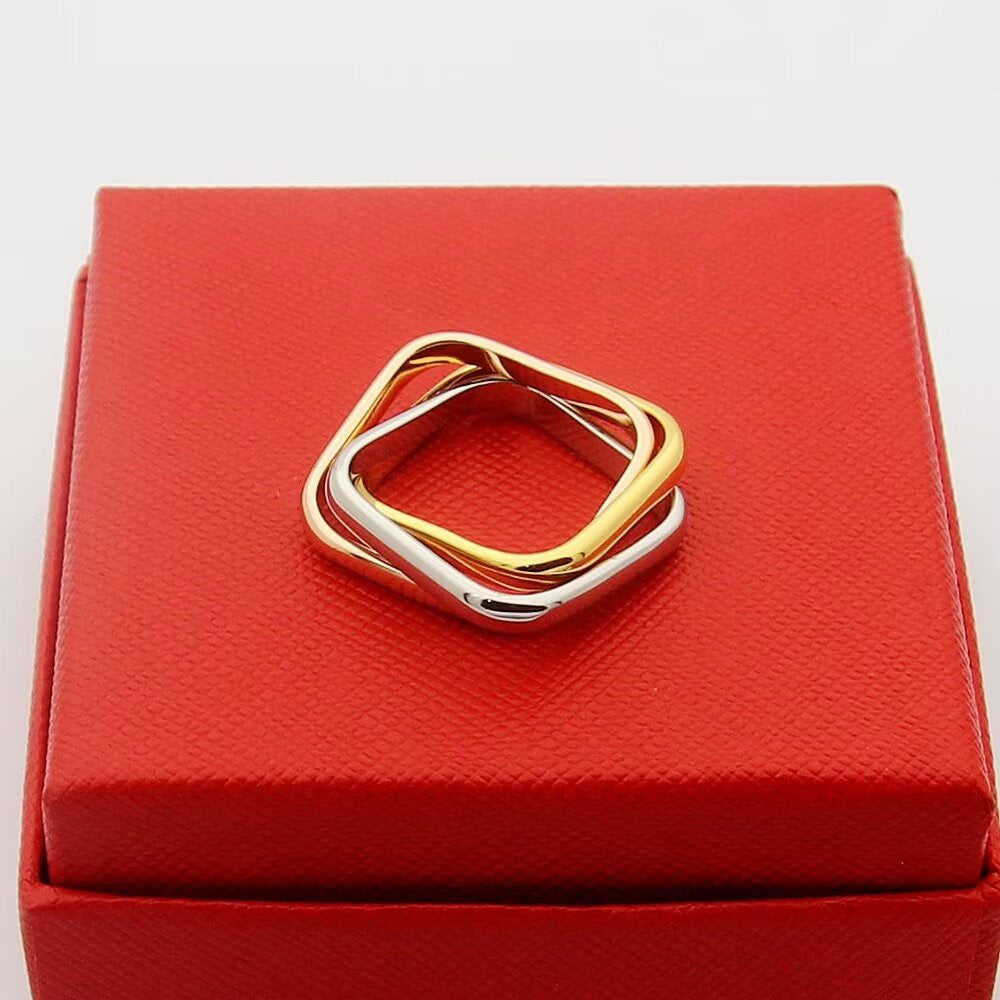 [Raffine] TRINITY 3.5MM CUSHION RING COLLECTION