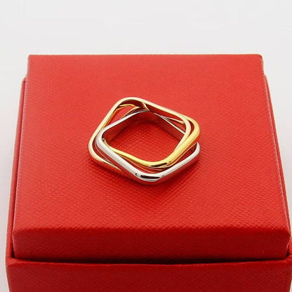 [Raffine] TRINITY 3.5MM CUSHION RING COLLECTION