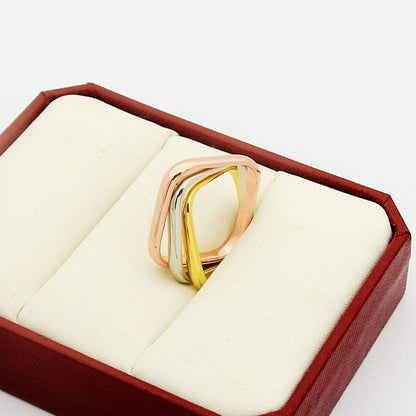 [Raffine] TRINITY 3.5MM CUSHION RING COLLECTION
