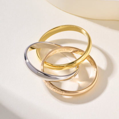 [Raffine]TRINITY 2.5MM RING COLLECTION