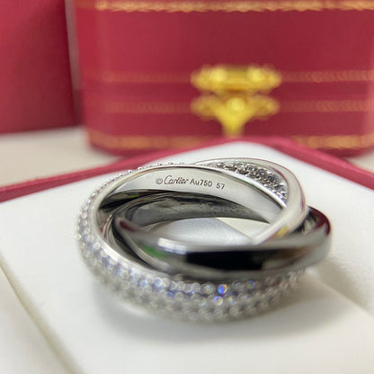 [Raffine]TRINITY 3.2MM RING BLACK CERAMIC