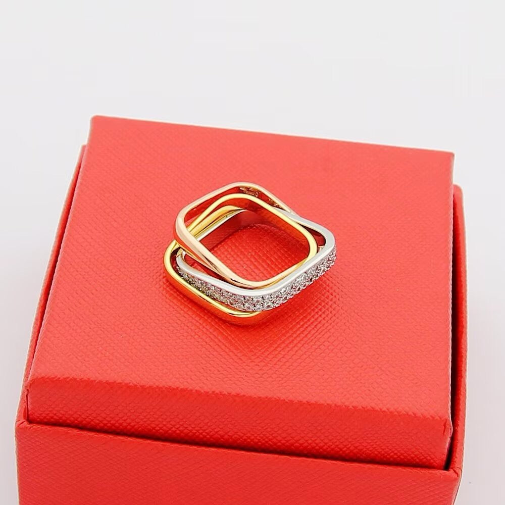 [Raffine] TRINITY 3.5MM CUSHION RING COLLECTION