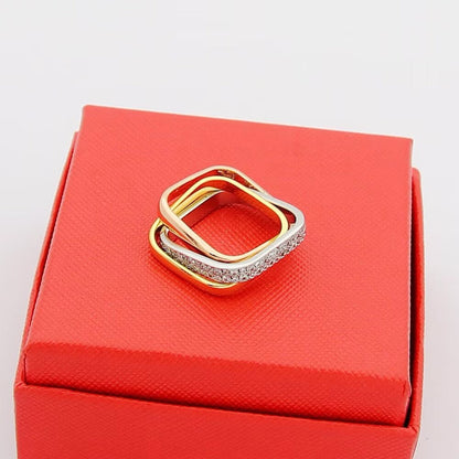 [Raffine] TRINITY 3.5MM CUSHION RING COLLECTION
