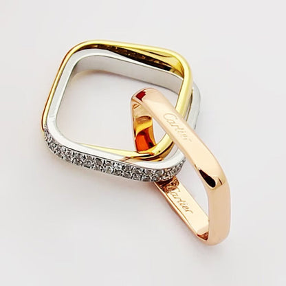 [Raffine] TRINITY 3.5MM CUSHION RING COLLECTION