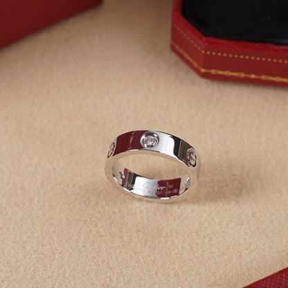 [Raffine]LOVE 5.5MM 3 DIAMOND RING