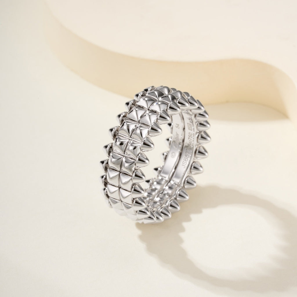 [Raffine]CLASH 9.2MM DOUBLE ROW RING