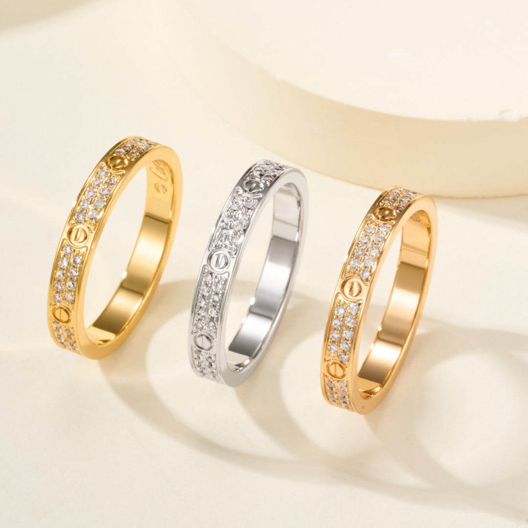 [Raffine]LOVE RING 2.65MM DIAMOND