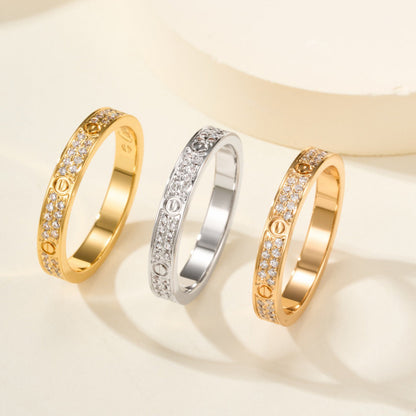 [Raffine]LOVE RING 2.65MM DIAMOND