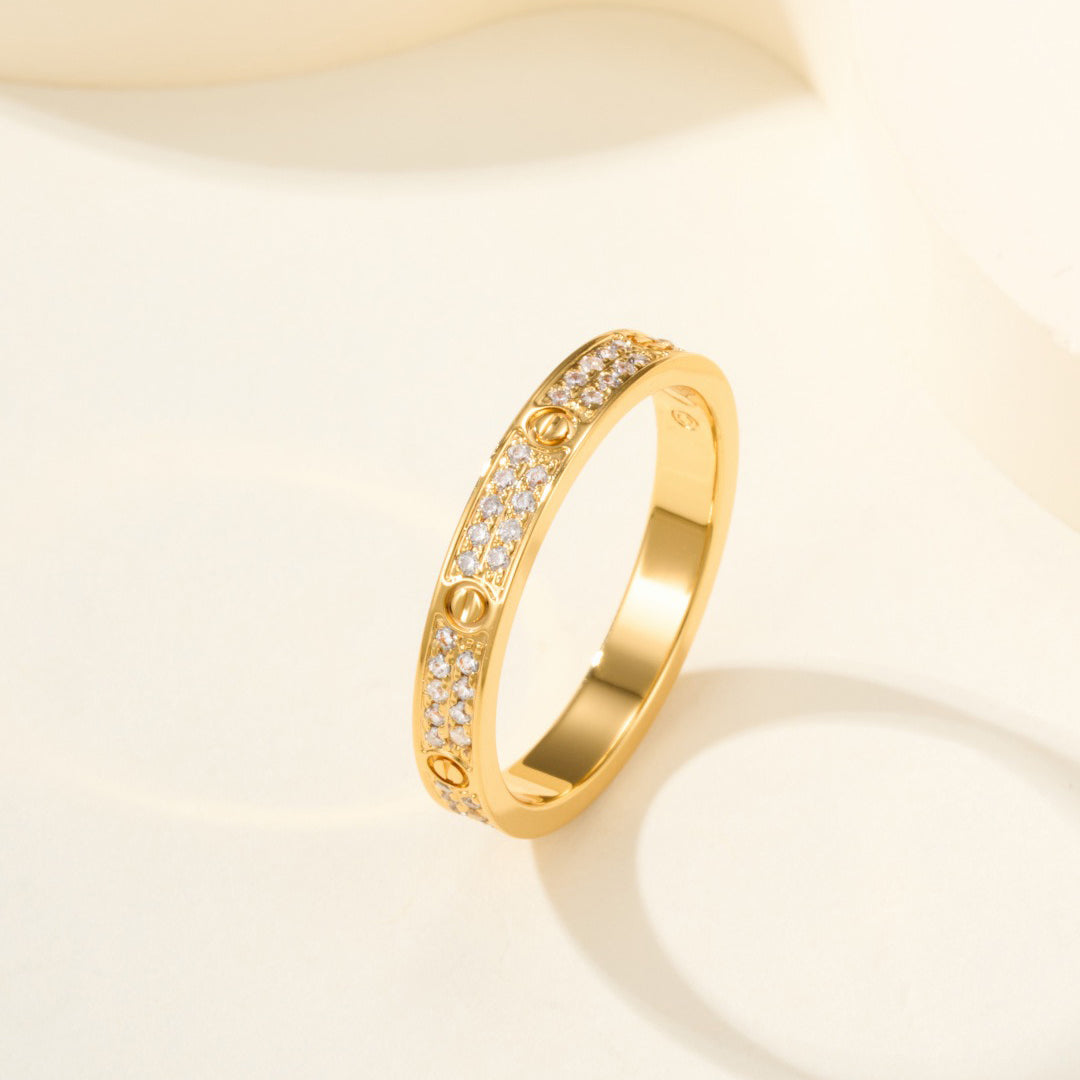 [Raffine]LOVE RING 2.65MM DIAMOND