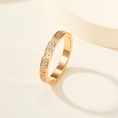 [Raffine]LOVE RING 2.65MM DIAMOND