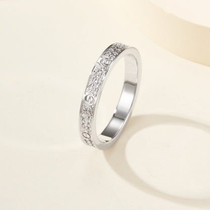 [Raffine]LOVE RING 2.65MM DIAMOND
