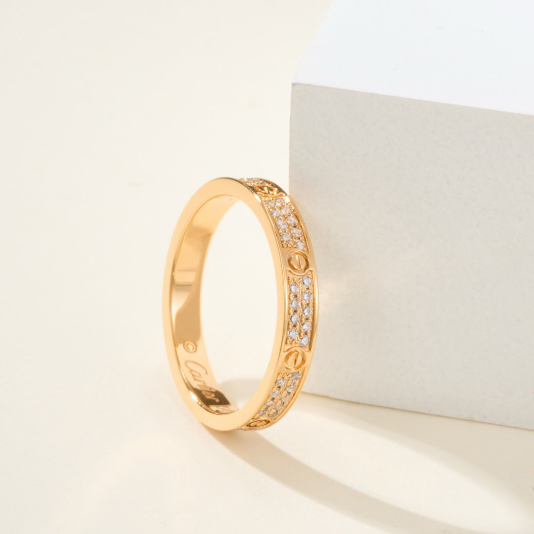 [Raffine]LOVE RING 2.65MM DIAMOND
