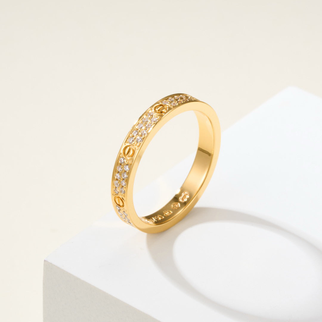[Raffine]LOVE RING 2.65MM DIAMOND