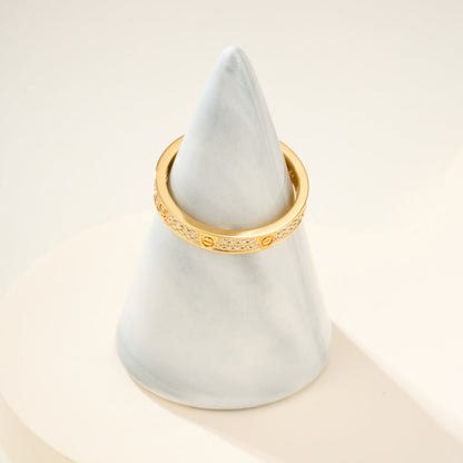 [Raffine]LOVE RING 2.65MM DIAMOND
