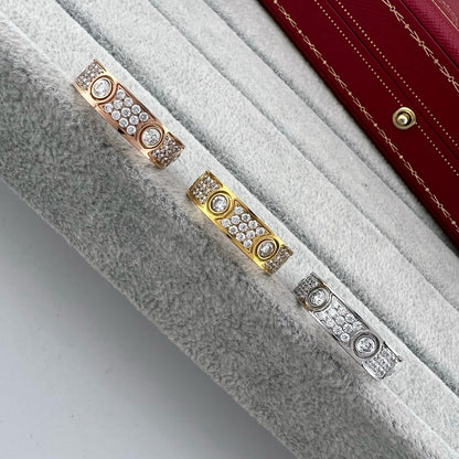 [Raffine]LOVE 5.5MM FULL-PAVE 6-DIAMOND RING
