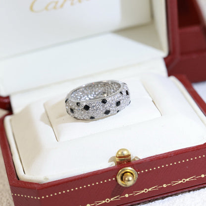 [Raffine]PANTHERE SPOTTED FULL DIAMOND RING