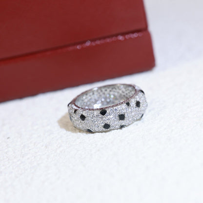 [Raffine]PANTHERE SPOTTED FULL DIAMOND RING