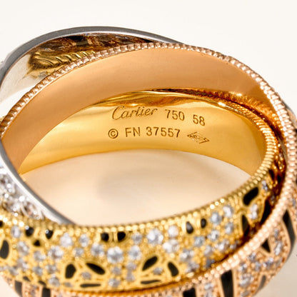 [Raffine]TRINITY  RING LEOPARD PRINT
