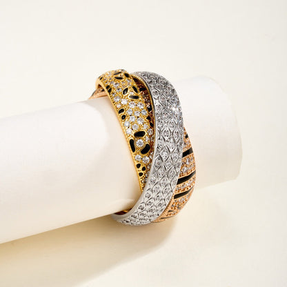 [Raffine] TRINITY  RING LEOPARD PRINT