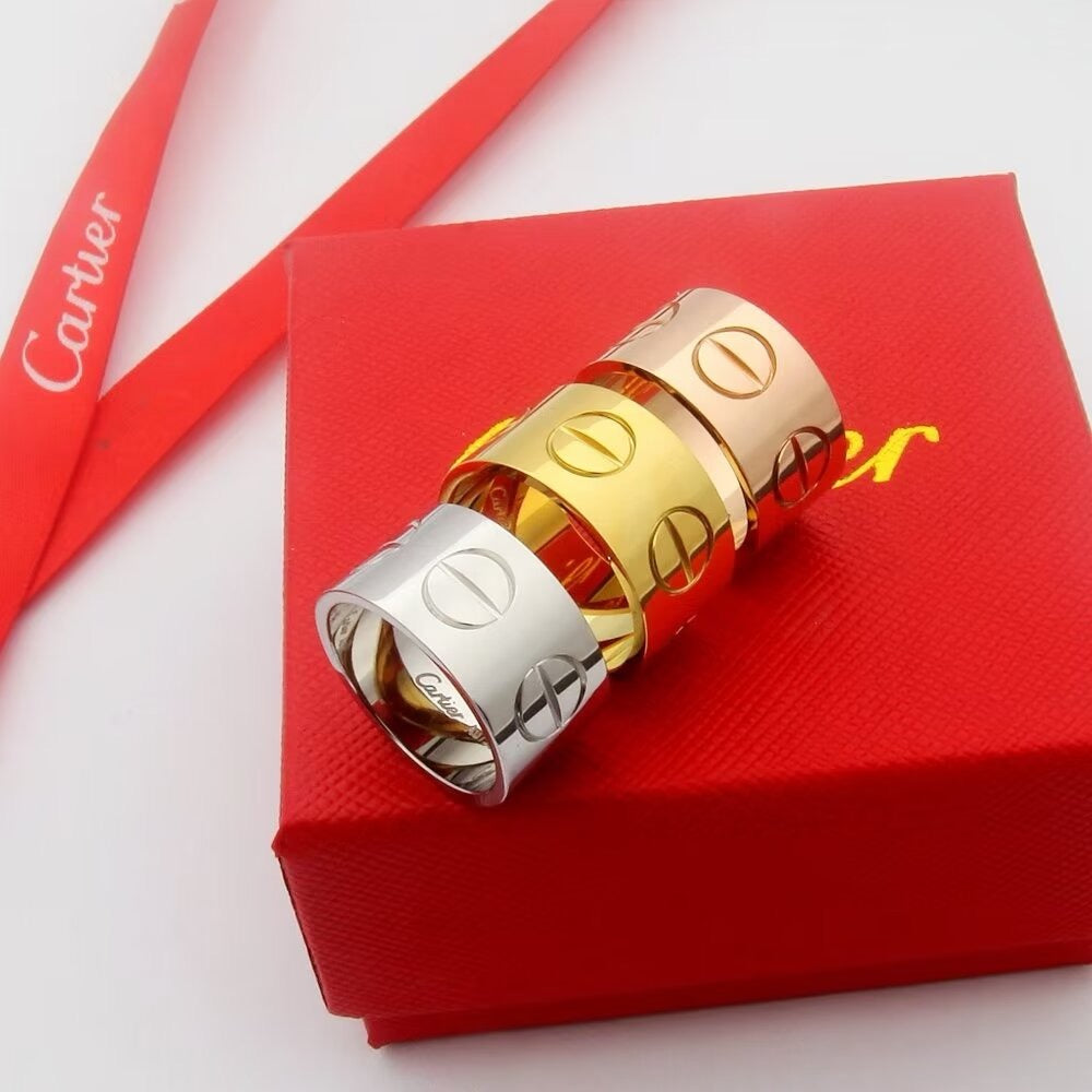 [Raffine]LOVE 11MM LARGE RING