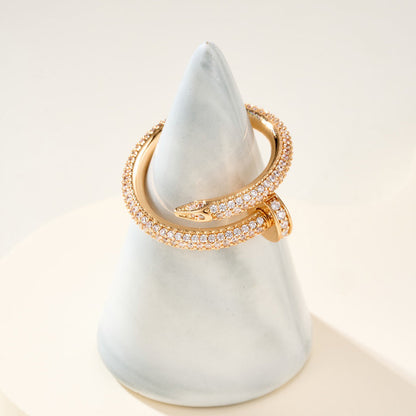 [Raffine]JUSTE RING 2.6MM FULL DIAMOND