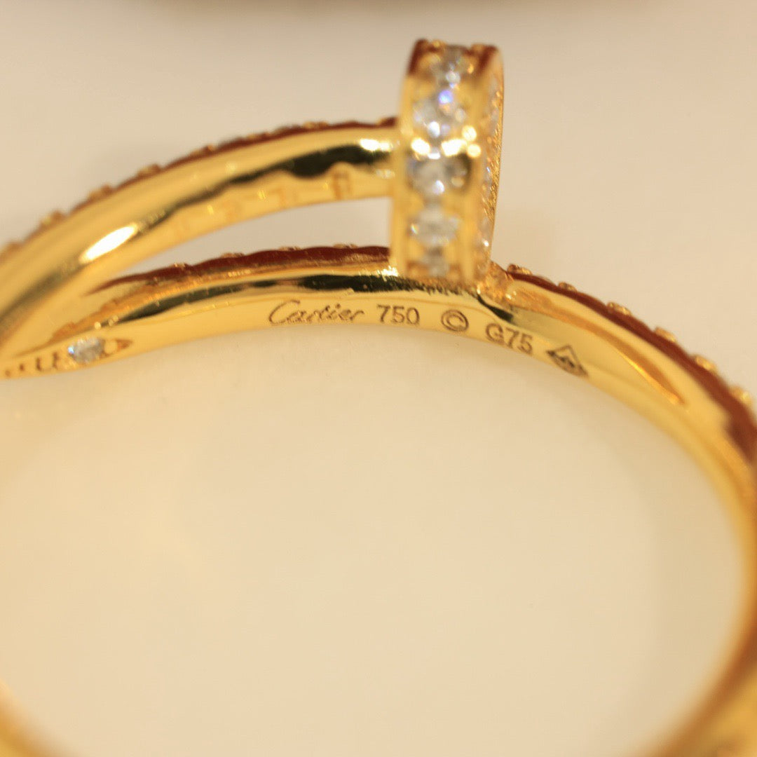 [Raffine]JUSTE 1.8MM FULL DIAMOND RING
