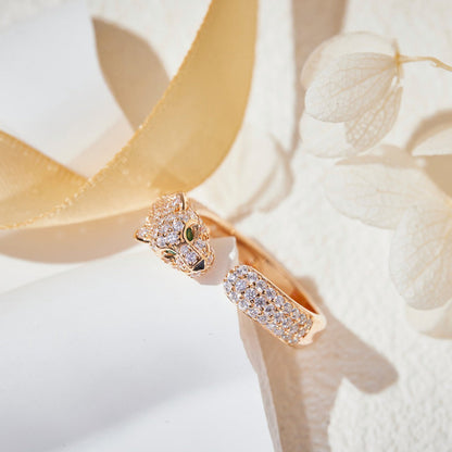 [Raffine]PANTHERE FULL DIAMOND SMALL RING