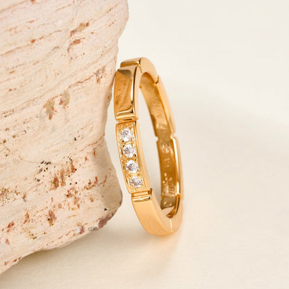 [Raffine]MAILLON PANTHERE 4 DIAMOND RING