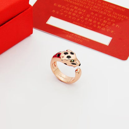 [Raffine]PANTHERE SPOTTED MEDIUM RING