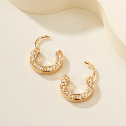 [Raffine]LOVE DIAMOND EARRINGS