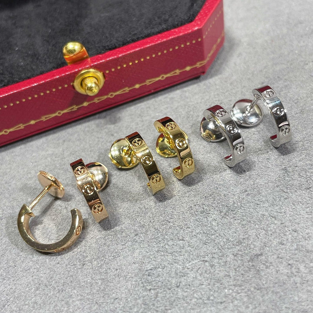 [Raffine]LOVE EARRINGS 2.65 MM NO DIAMOND SMALL