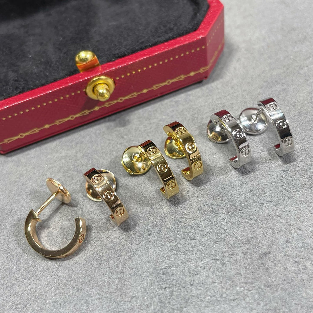 [Raffine]LOVE EARRINGS 2.65 MM NO DIAMOND SMALL