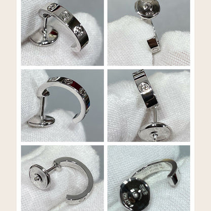[Raffine]LOVE EARRINGS 2.65 MM NO DIAMOND SMALL